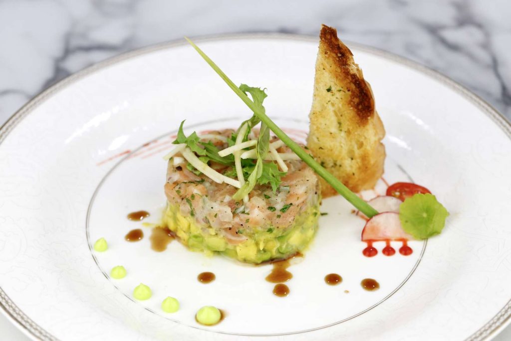 Norwegian Salmon Tartare with Organic Avocado