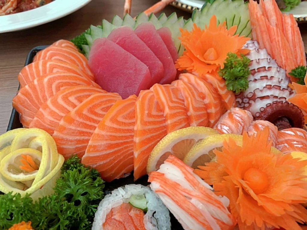 Salmon Sashimi