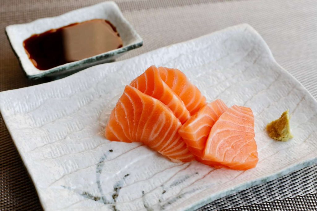 Salmon Sashimi