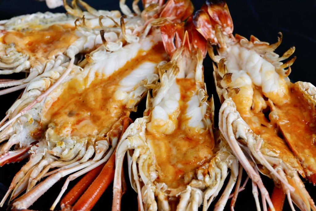 กุ้งย่างมันเยิ้ม